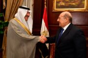 رئيس مجلس الشيوخ يلتقي سفير المملكة العربية السعودية بالقاهرة