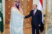 ولي العهد السعودي يبعث برقية شكر للرئيس عبد الفتاح السيسي